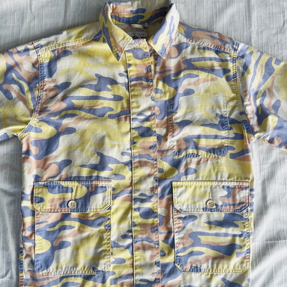 Pastel Colors Camo Denim Jacket size S - Picture 13 of 16